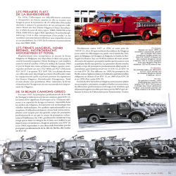 Magirus Histoire des véhicles de pompiers 
