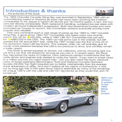 Corvette C2 Sting Ray 1963 to 1967  - The Essential Buyer's Guide 