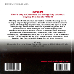 Corvette C2 Sting Ray 1963 to 1967  - The Essential Buyer's Guide 