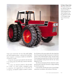 Red 4WD Tractors 1957-2017