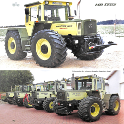 MB-Trac - Alle Modelle - alle Daten - alle Fakten