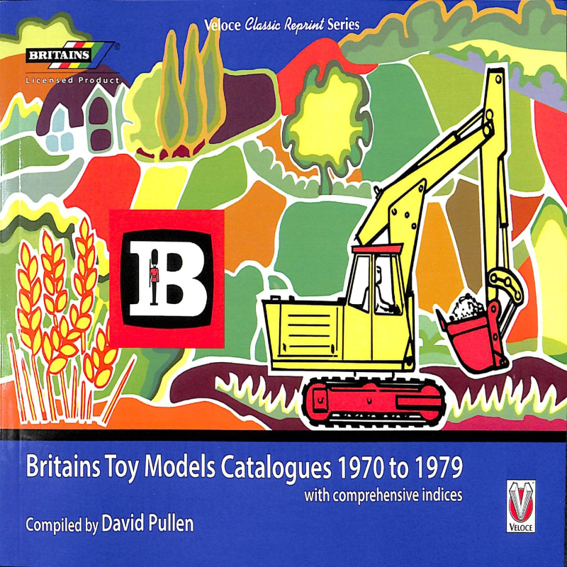 Britains Toy Models Catalogues 1970 to 1979 with comprehensive indices