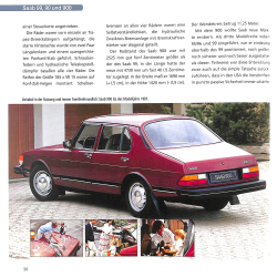 Saab 99, 90 & 900 - 1968 - 1998