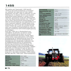 IHC- Traktoren seit 1976