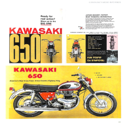 Kawasaki W,H en Z the Big Air-cooled machines