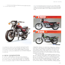 Kawasaki W,H en Z the Big Air-cooled machines
