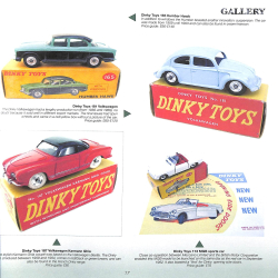 Diecast Toy Cars of the 1950s & 1960s
