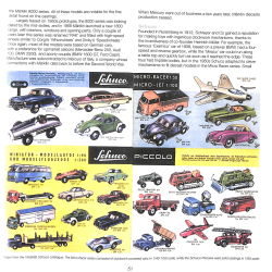 Diecast Toy Cars of the 1950s & 1960s