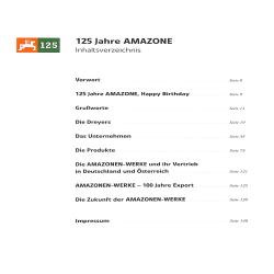 Amazone 125 Jahre