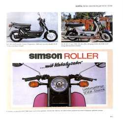 Das große Simson-Buch - Die Geschichte von Schwalbe, Sperber & Co.