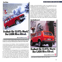 Lada Niva - Die Gelände-Legende