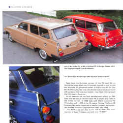 Saab 92 - 96V4 The Original Saab  - The Complete Story