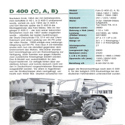 Fahr-Traktoren - 1938-1968