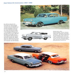 Opel Rekord & Commodore - Entwicklung, Geschichte, Technik