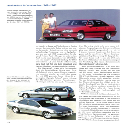 Opel Rekord & Commodore - Entwicklung, Geschichte, Technik
