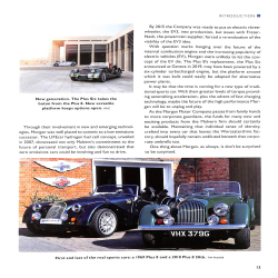 Morgan Plus 8 - Fifty Years an Icon