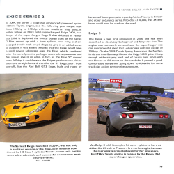 LOTUS ELISE EN EXIGE 1995-2020