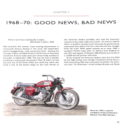 TRIUMPH TRIDENT EN BSA ROCKET 3