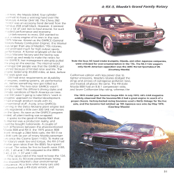 Mazda Rotary-engined cars