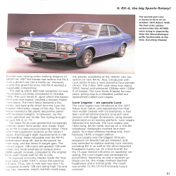 Mazda Rotary-engined cars