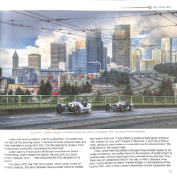 The Morgan 3 Wheeler Back to the future