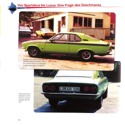 Opel Manta Story - Die Rochen aus Rüsselsheim