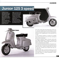 LAMBRETTA JUNIOR - 50, 100, 125. Storia Modelli e documenti/History, models and documents