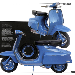 LAMBRETTA JUNIOR - 50, 100, 125. Storia Modelli e documenti/History, models and documents