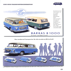 Barkas B 1000 - Der DDR-Schnelltransporter