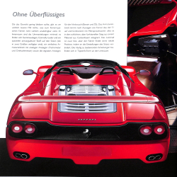 Ferrari  Leidenschaft in Rot