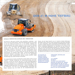 Faszination Strassenbau