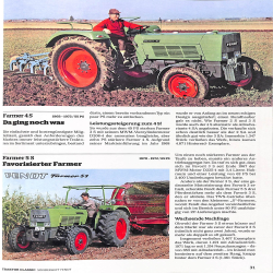 Fendt Traktor Classic Spezial