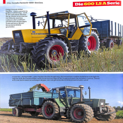 Fendt Traktor Classic Spezial