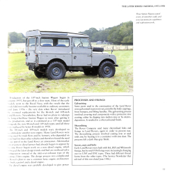 Fabrieksoriginele Land Rover Series I 86-, 88-, 107- en 109-inch modellen