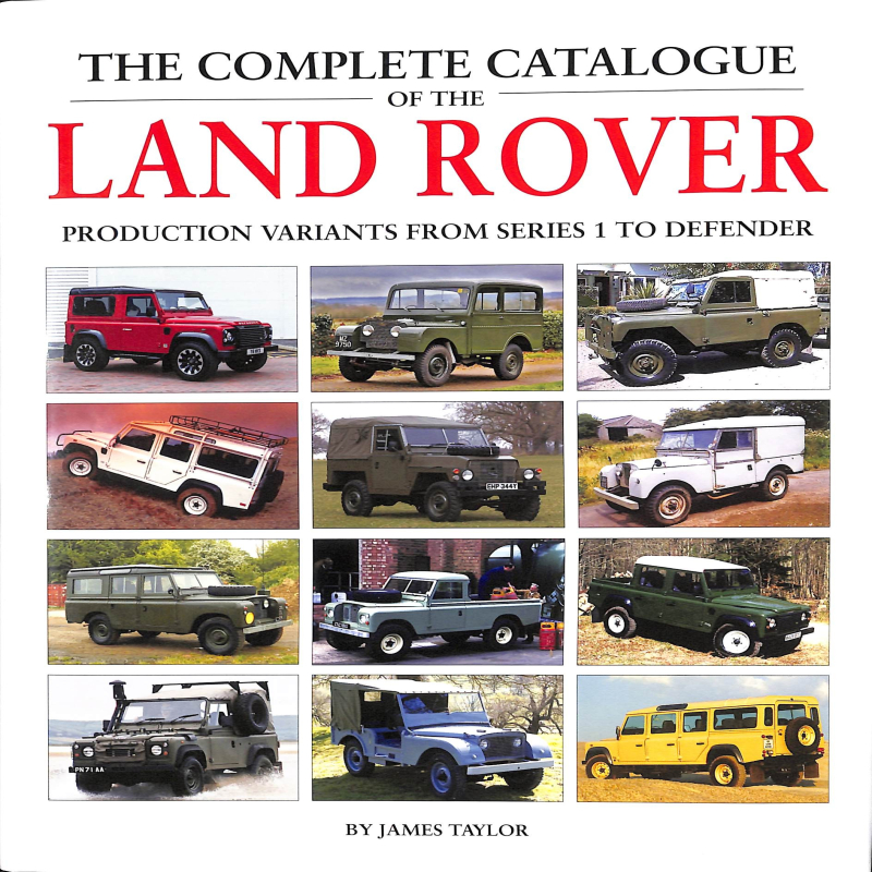 De complete catalogus van de Land Rover