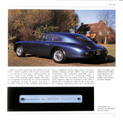 Aston Martin DB2, DB2/4 en DB3 in detail