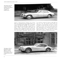 Aston Martin DB2, DB2/4 en DB3 in detail