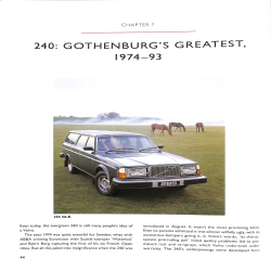 VOLVO MODEL BY MODEL