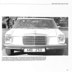 Mercedes Benz Strich-8 Modelle 200-280