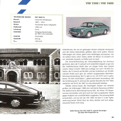 VW  Geschichte - Modelle - Technik