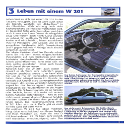 Mercedes-Benz 190 (W 201) von 1982-1993