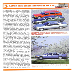 Mercedes Benz W 124 Alle Modelle von 1984-1997 - Limousine, Coupé, Cabrio & T-Modell