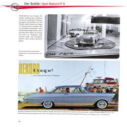 Die Opel Rekord Story - Von Olympia bis Omega