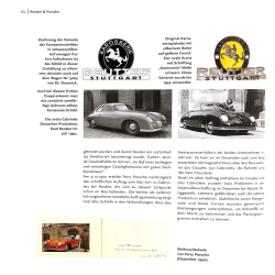 Porsche 356 MADE BY REUTTER