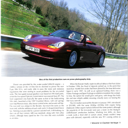 Porsche Boxster en Cayman De 981-serie 2012 tot 2016