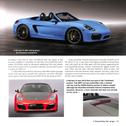 Porsche Boxster en Cayman De 981-serie 2012 tot 2016