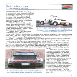Porsche 911 Carrera 1984 to 1989