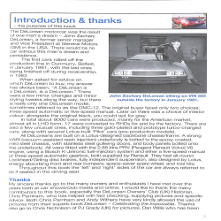 DeLorean DMC-12   1981 to 1983