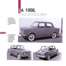 LA SIMCA 1000 DE MON PÈRE