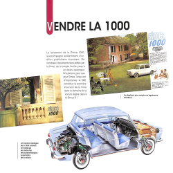 LA SIMCA 1000 DE MON PÈRE
